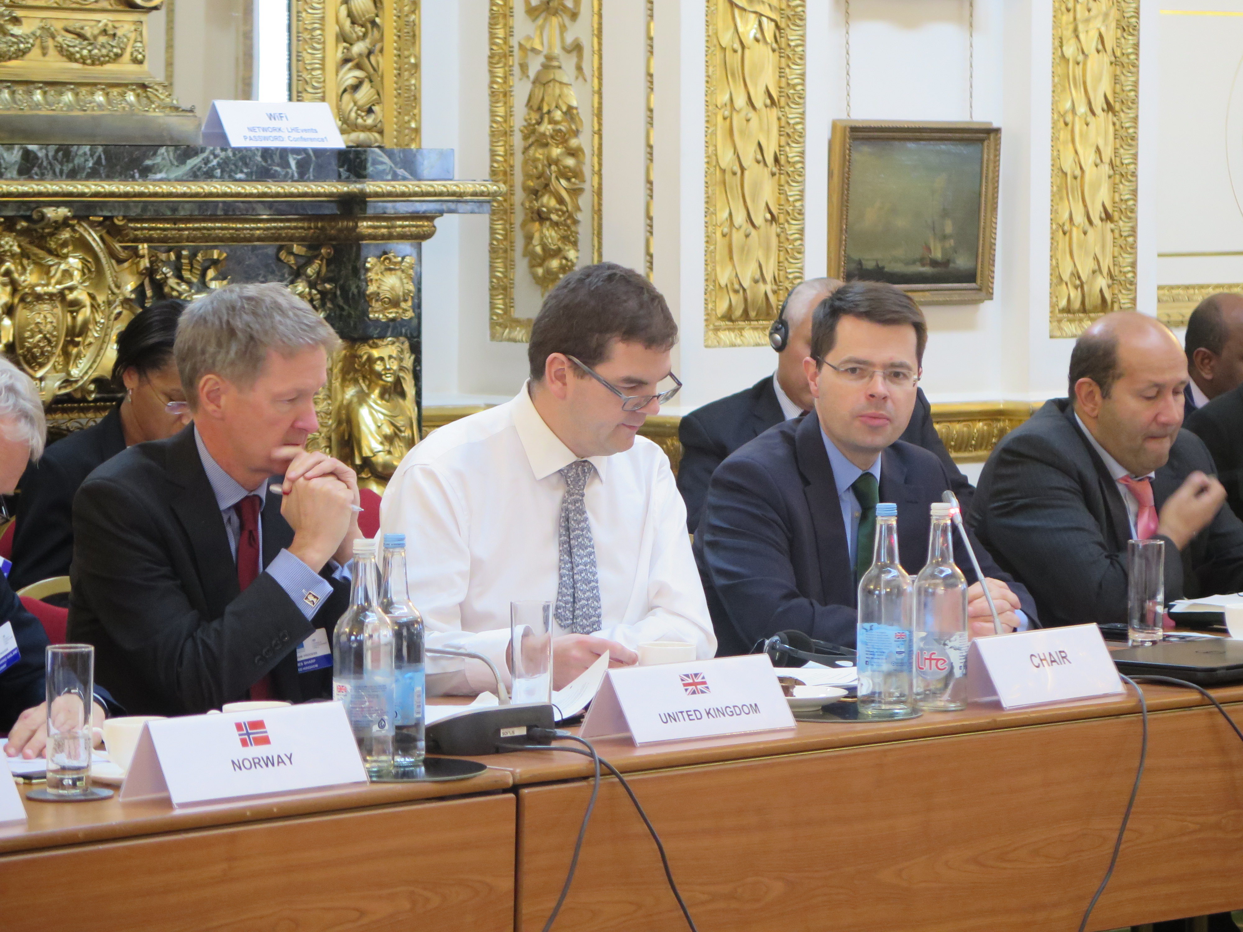 Senior Officials Meeting, London, 2015
